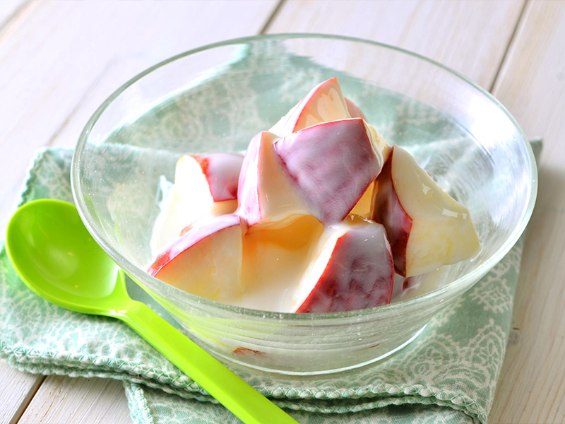 りんごヨーグルト