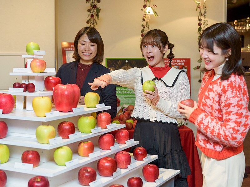 りんごクリスマス