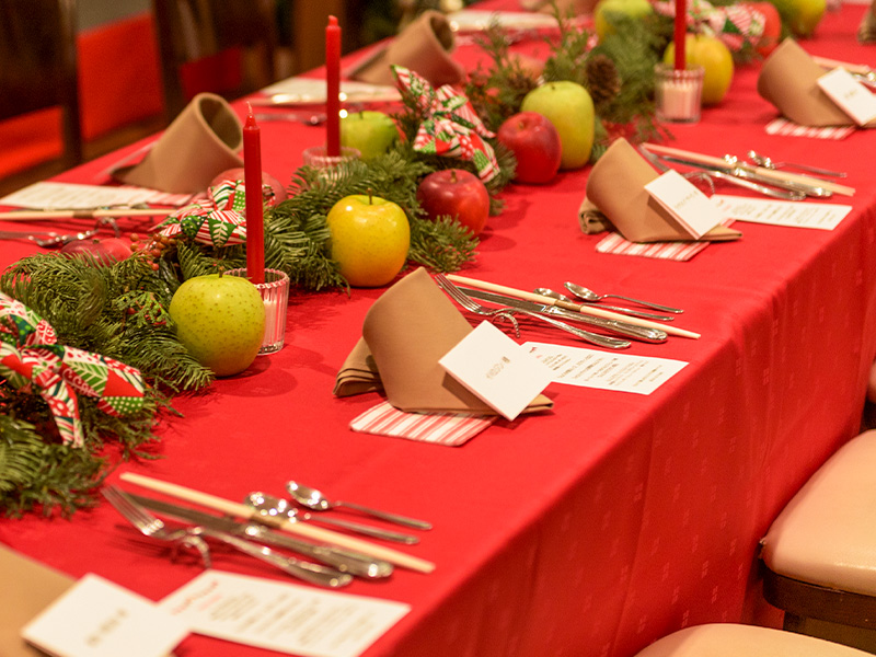 りんごクリスマス ランチ