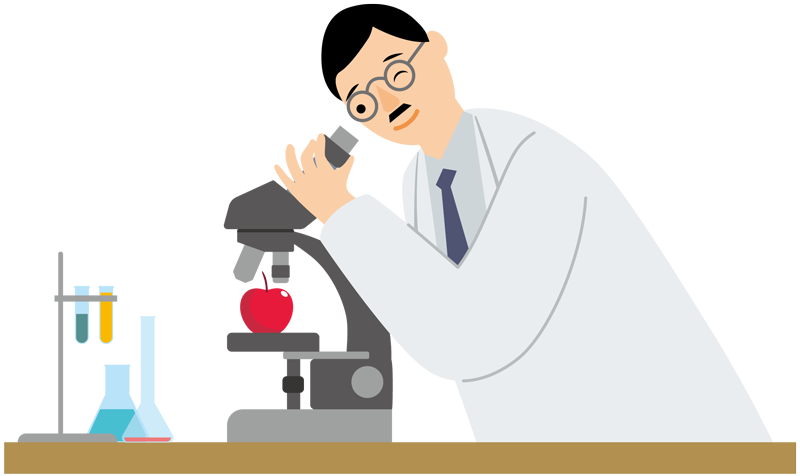 りんごの調査研究