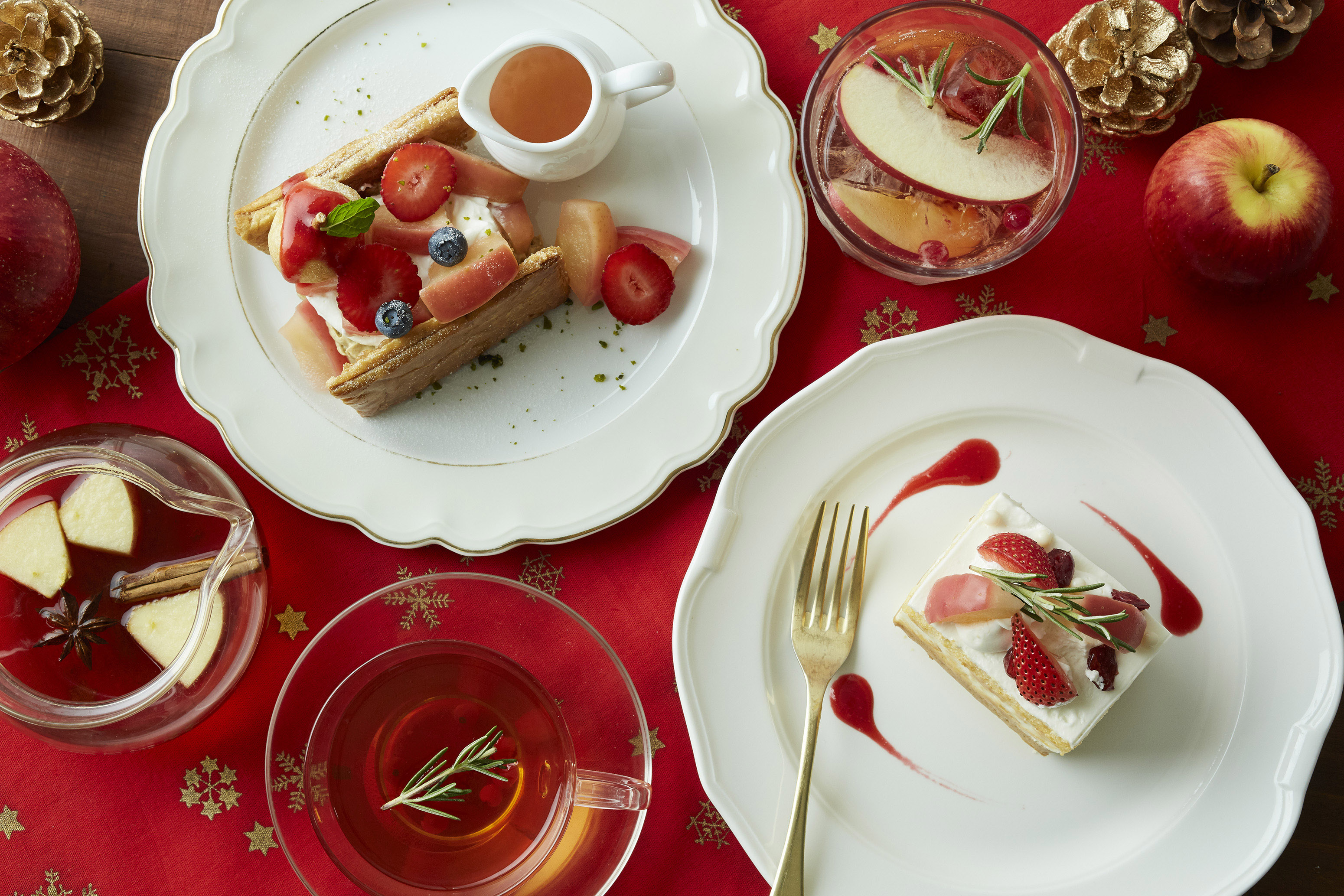Afternoon Tea でりんごクリスマス開催 青森りんご公式サイト 一社 青森県りんご対策協議会