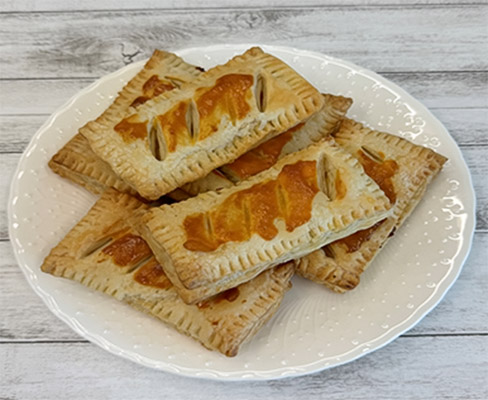 第2回オリジナルアップルパイコンテスト　優秀賞<br>簡単カスタードアップルパイ