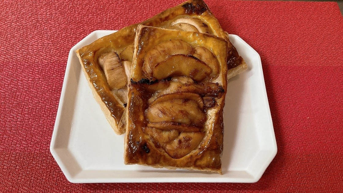 第2回オリジナルアップルパイコンテスト　優秀賞<br>照り焼きアップルパイ