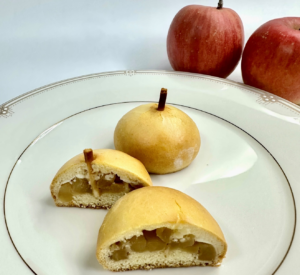 キャラメルりんごのチーズ饅頭
